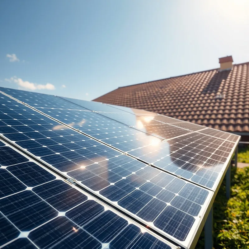 Installation de panneaux solaires et aides financières disponibles